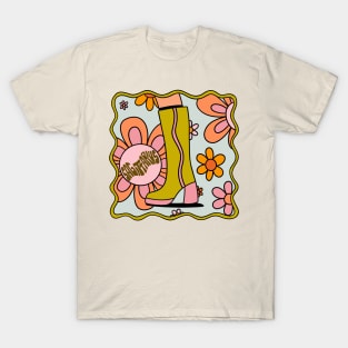 Sagittarius Groovy Boot T-Shirt